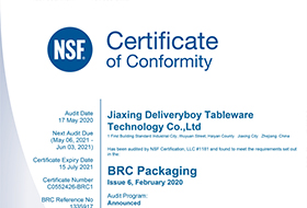 BRC Certificate